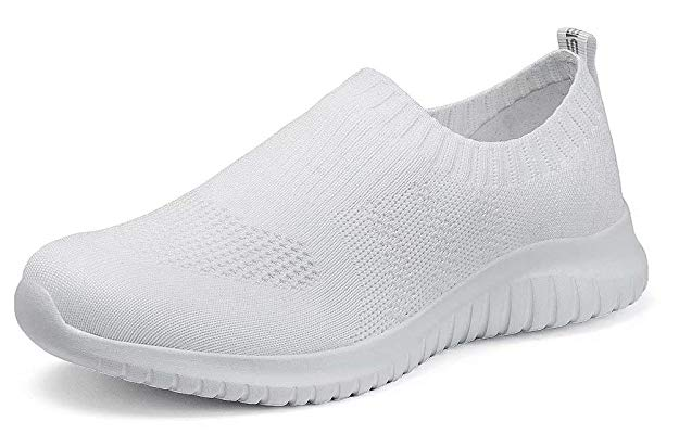 black slip on tennis shoes